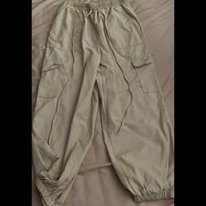 Beige Women’s Cargo Pants